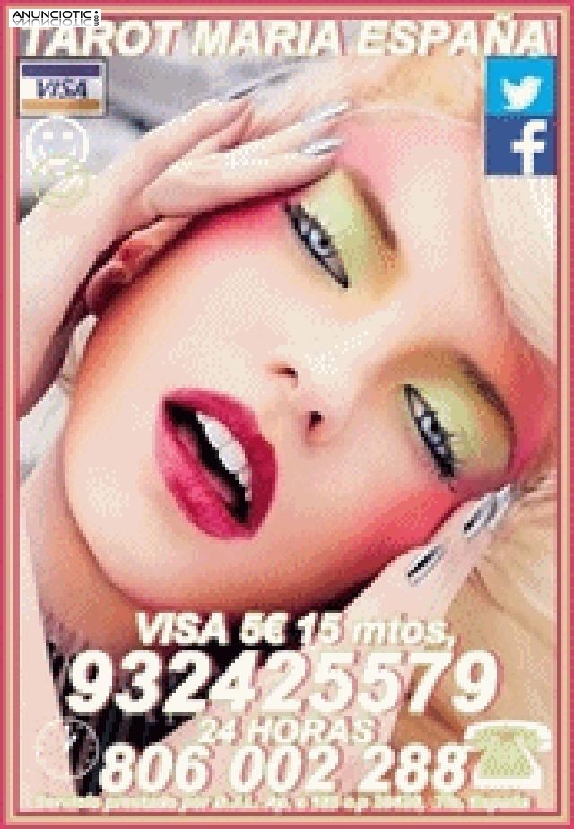 Tarot 806 002  110 maria por s&oacute;lo 0,42 cm min. Las 24 horas del d&iacute;a.