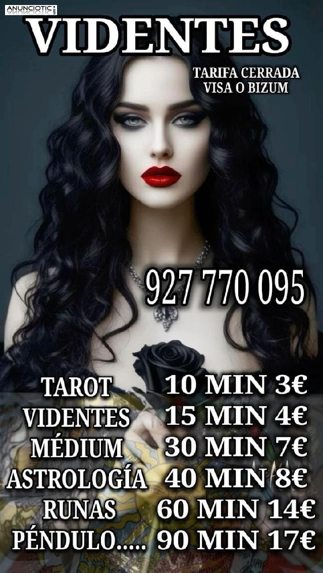 Tarot y videntes 10 minutos 3 euros oferta