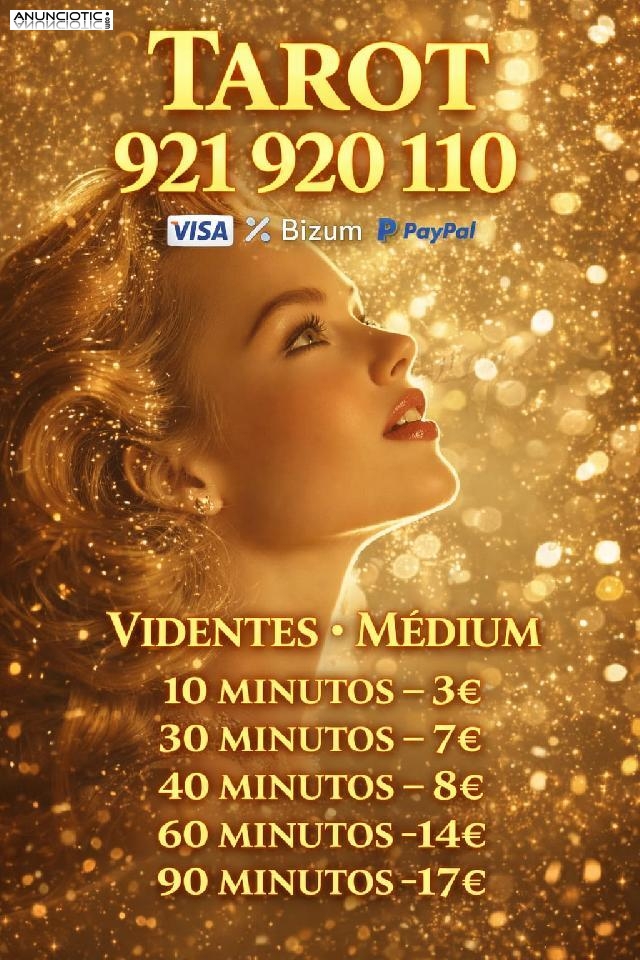 Tarot del Amor y Trabajo � Pago con Tarjeta y Bizum 921920110,,,,