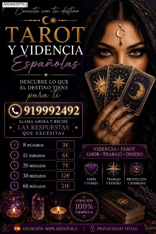 Tarot y Videncia Real con Resultados &iquest;Tienes dudas en el amor, la pareja.