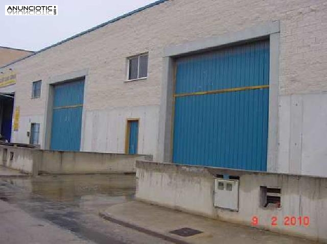 Nave industrial pol&iacute;gono de sant jaume dels domeny