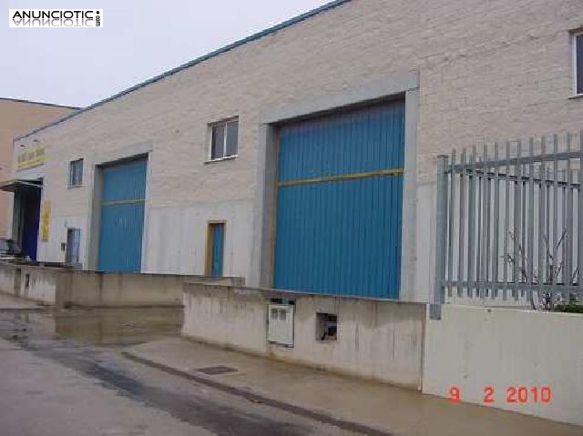 Nave industrial pol&iacute;gono de sant jaume dels domeny