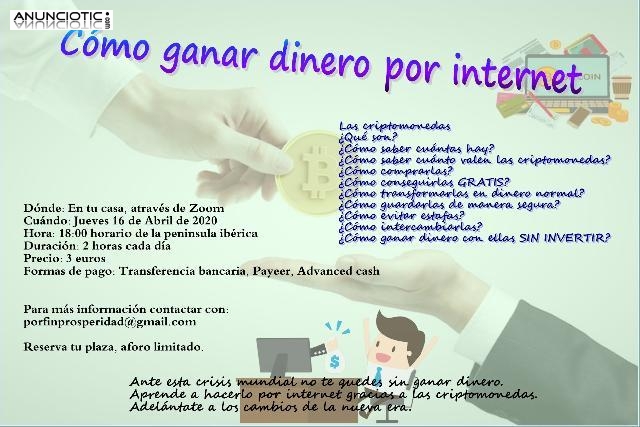 C&oacute;mo ganar dinero por internet
