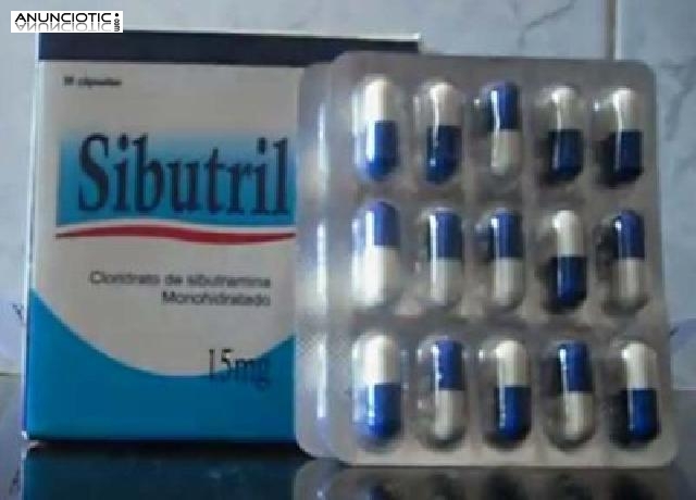  Sibutril 15mg (Sibutramina Meridia) 30 C&aacute;psulas 