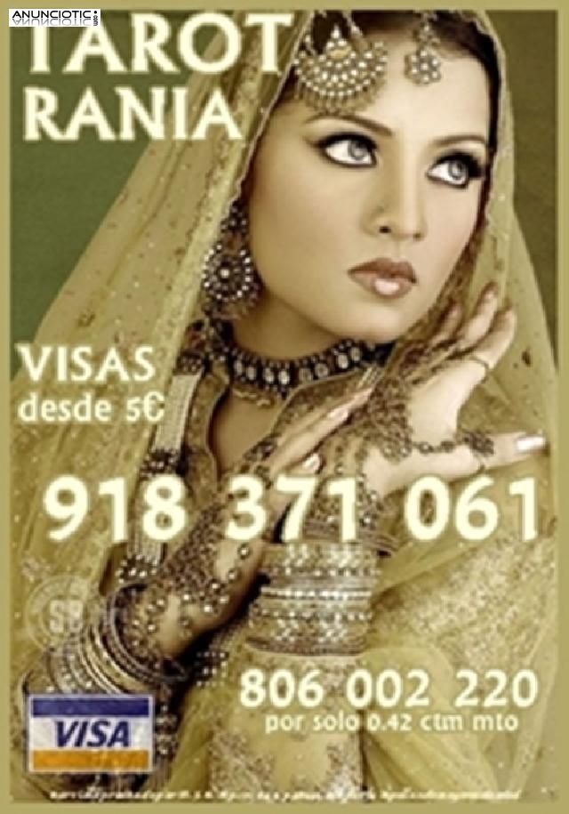 Tarot Barato Rania Visa 918 371 061  desde 5� 15 mtos, las 24 horas de Espa