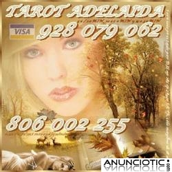 visa tarot Adelaida 5� 10mtos 928 079 062 on line. Barato 806 002 255 por s&oacute;lo 0,42 ctm mt