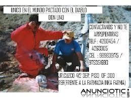 UNE TODO TIPO DE PAREJAS CON SU PACTO INFERNAL-&ordm;BRUJO DON LINO&ordm;