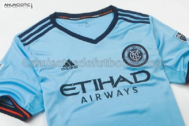 nueva primera equipaci&oacute;n new york city fc 2017