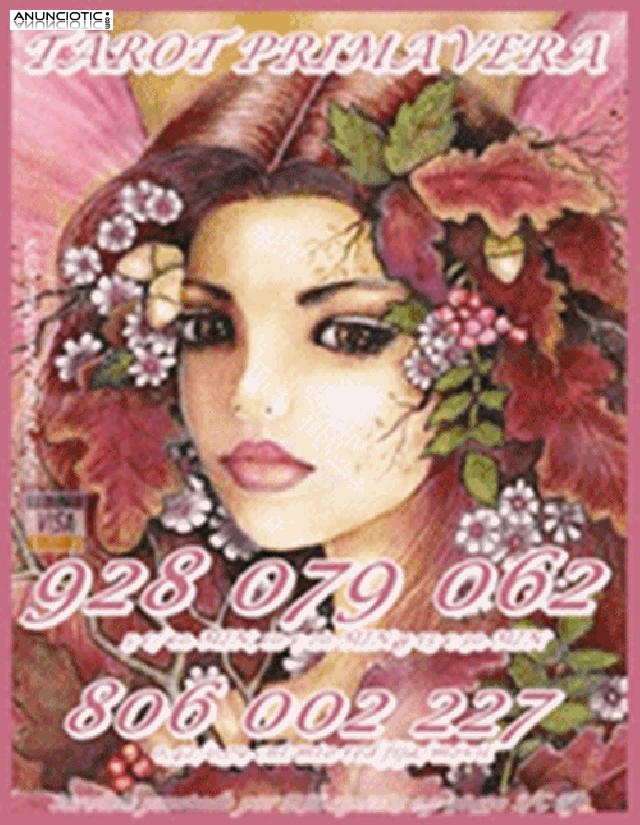 Tarot barato de Espa&ntilde;a Primavera 5� 15min 928 079 062. Tarot barato 806 002