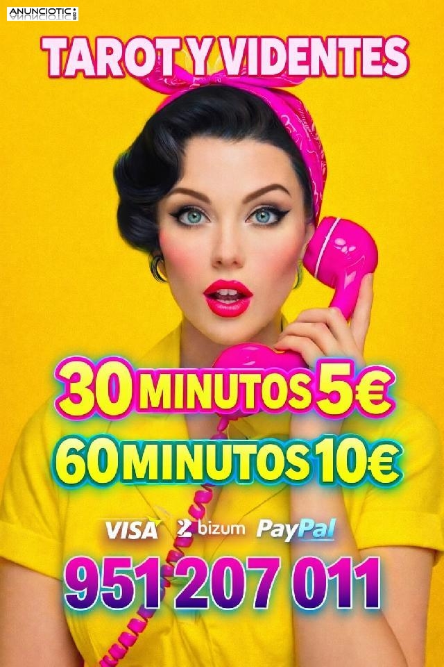 Tarotistas 10 minutos 2� Visa bizum / videncia real .