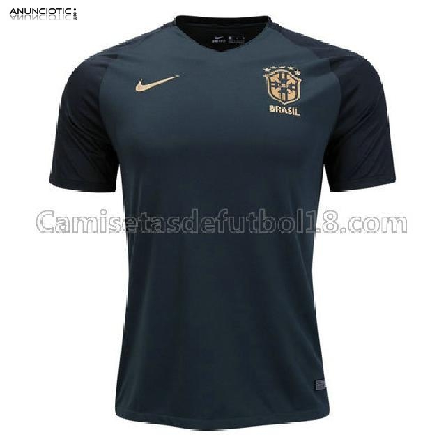 tercera equipaci&oacute;n camiseta seleccion brasil 2017