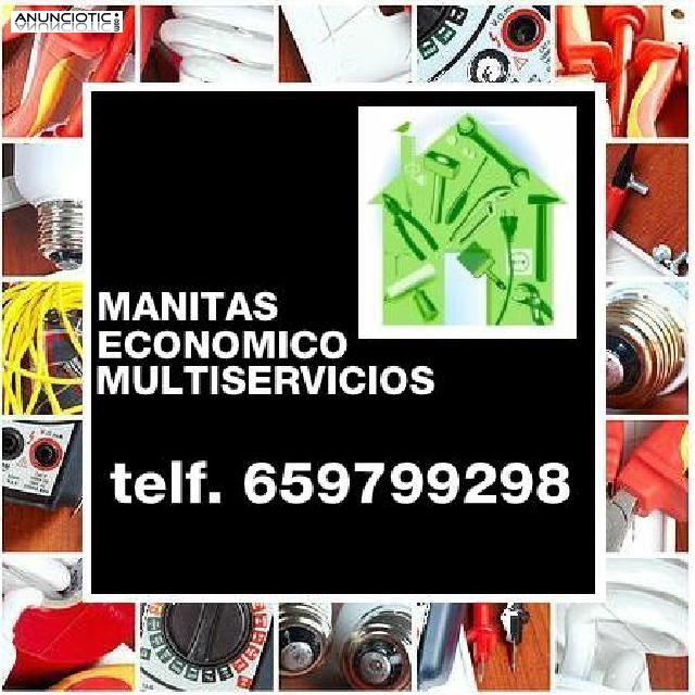 Manitas Econ&oacute;mico Multiservicios todos los d&iacute;as en Toledo