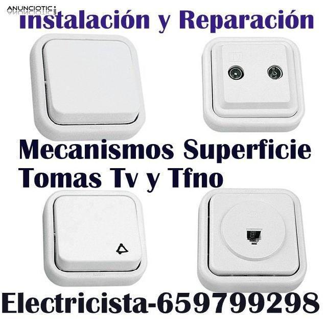 Electricista en Carranque. Econ&oacute;mico. Instalaciones, reparaciones y Urgenci