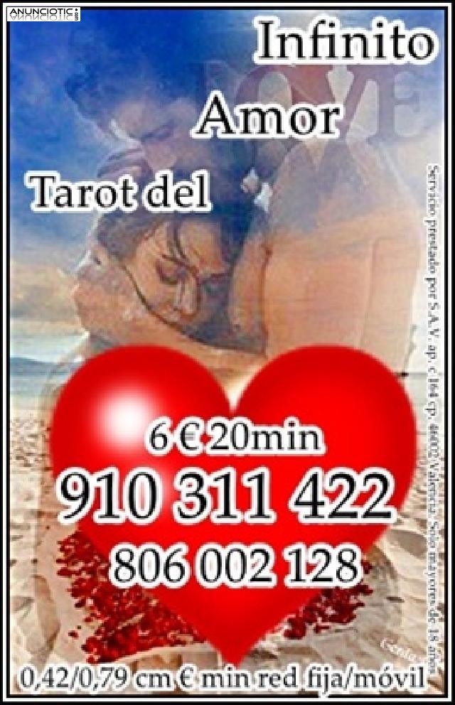 Precisa y Directa al �Interpretar las cartas.� VIDENTE Y TAROTISTA 910 311 