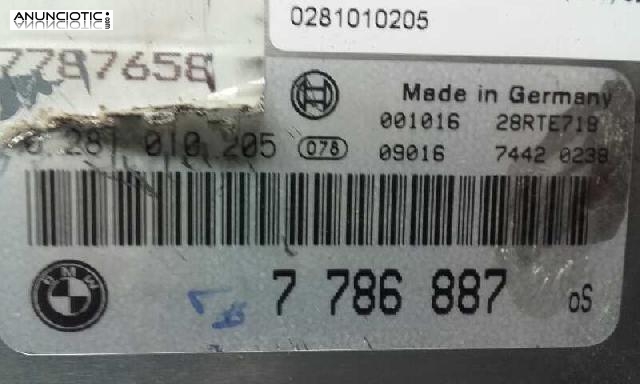 Centralita de motor bmw 3 e46 a&ntilde;o 2000