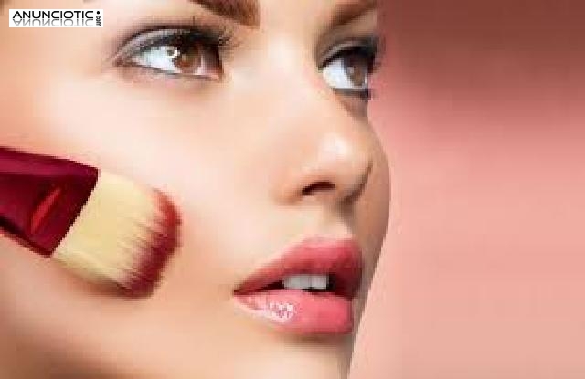 CURSO DE EST&Eacute;TICA Y MAQUILLAJE con pr&aacute;cticas, matr&iacute;cula GRATIS. 