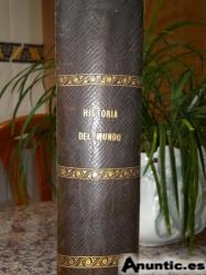 LIBROS ANTIGUOS. HISTORIA POPULAR DEL MUNDO DE CH. KRAV&Euml;R. ENCICLOPEDIA COMPLETA.A&Ntilde;O 1877.