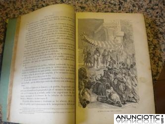 ENCICLOPEDIA HISTORIA POPULAR DEL MUNDO. CH. KRAV&Euml;R. A&Ntilde;O 1877. COMPLETA 5 TOMOS.