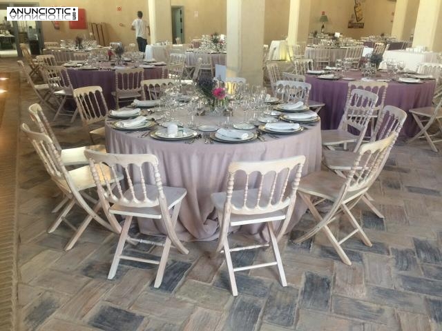 Pack de 175 sillas napole&oacute;n a 28 euros 