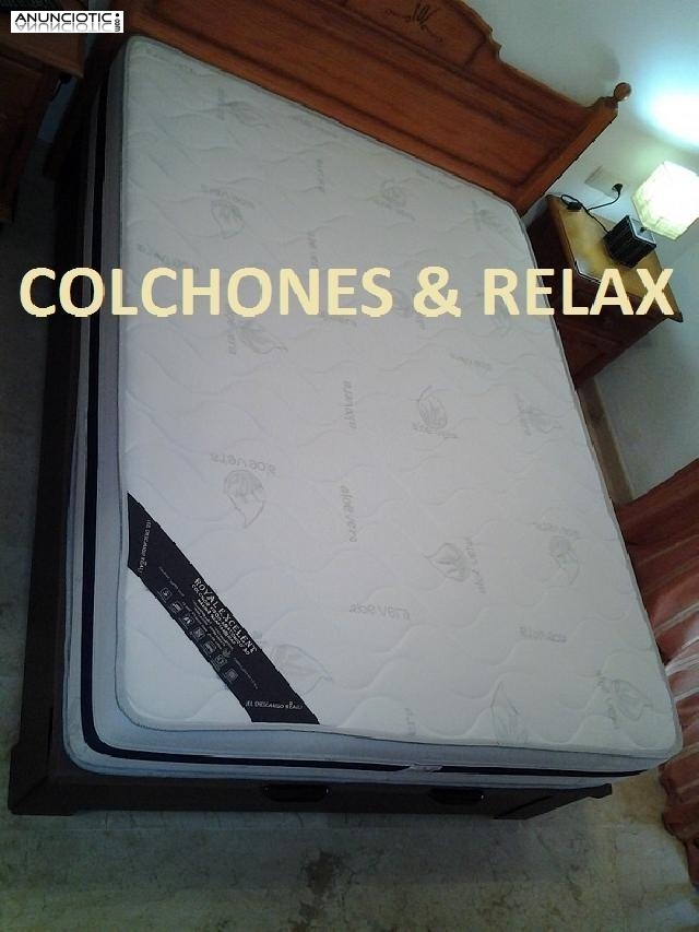 Soporte en el conjunto del colch&oacute;n