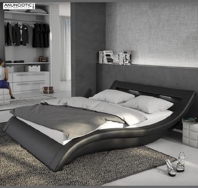 Cama de matrimonio de dise&ntilde;o Atenas en