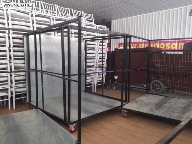 Fabricaci&oacute;n de jaulas para lavander&iacute;a