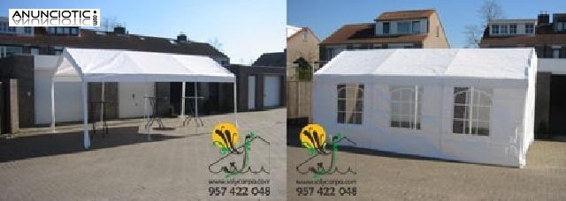 Carpas econ&oacute;mica para fiestas de 6x3