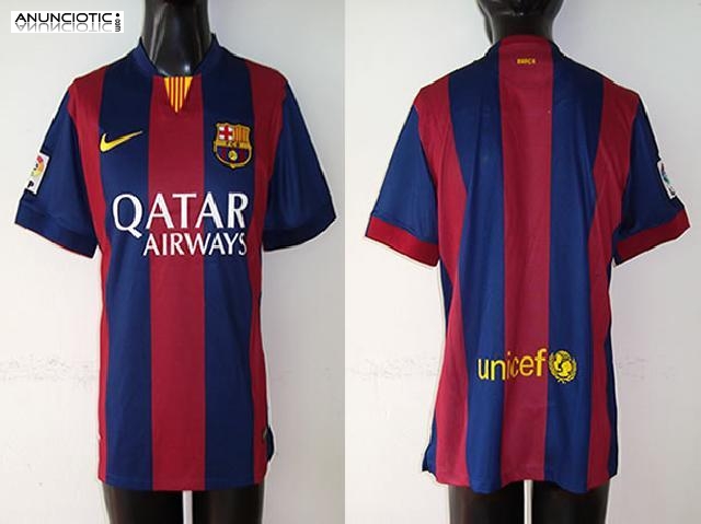 s&oacute;lo � 16 para camiseta de f&uacute;tbol de adidas 14-15