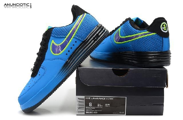 S&oacute;lo � 38 p&aacute;rr Nike Shox, Nike AF1. Zapatos 