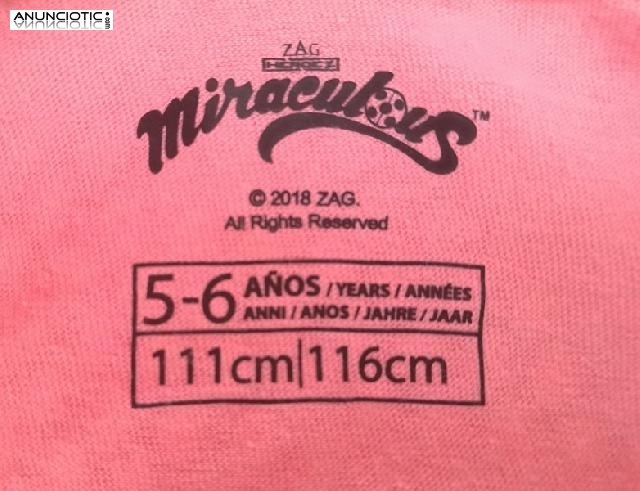 Vestido de Ladybug (tama&ntilde;o 6 a&ntilde;os)