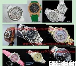 relojes al por mayor de marca y joyas MK, LV, Armani, Chanel