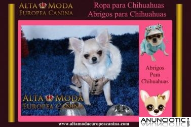 Ropa para Chihuahuas, Moda Canina Chihuahuas, Abrigos para Chihua