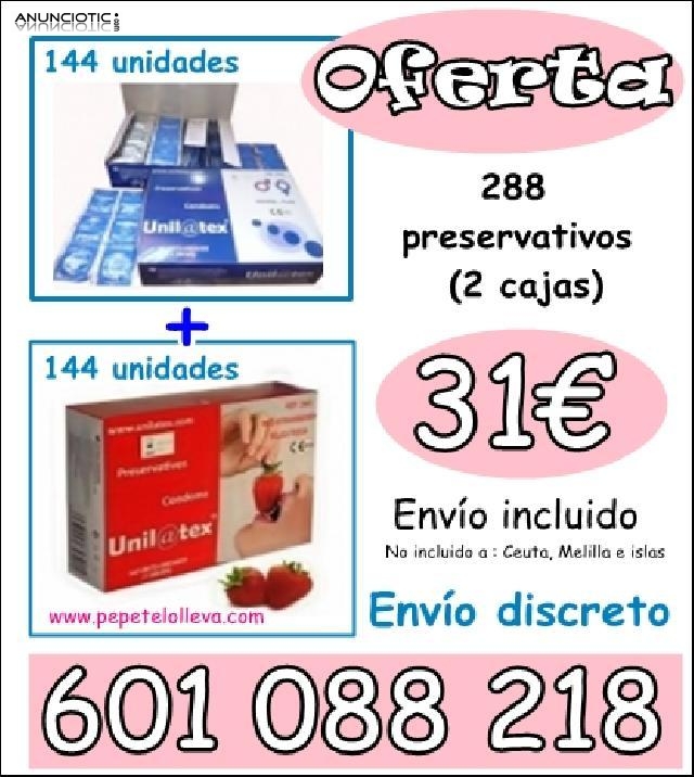 OFERTA 2 CAJAS DE PRESERVATIVOS 31� ENVIO INCLUIDO 