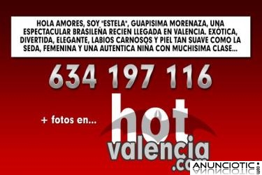 Hola mis amores, me llamo Estela, soy una mulata brasile&ntilde;a,