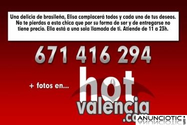 Elisa una deliciosa brasile&ntilde;a para complacer todos y cada uno de tus deseos,