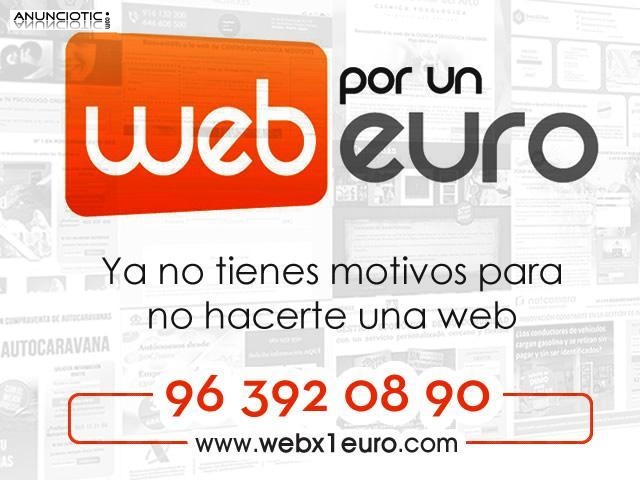 webx1euro El diseño web a tu medida
