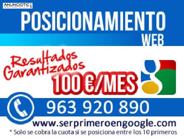 Motores de b&uacute;squeda Posicionamiento