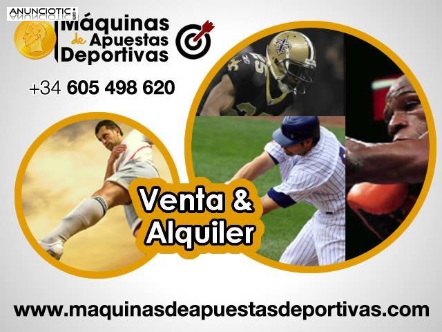 Busca m&aacute;quinas de apuestas deportivas