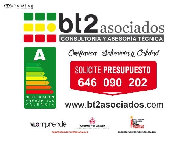 Certificaci&oacute;n energ&eacute;tica, valencia