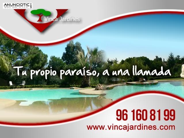 Su jard&iacute;n en buenas manos  Vincajardines