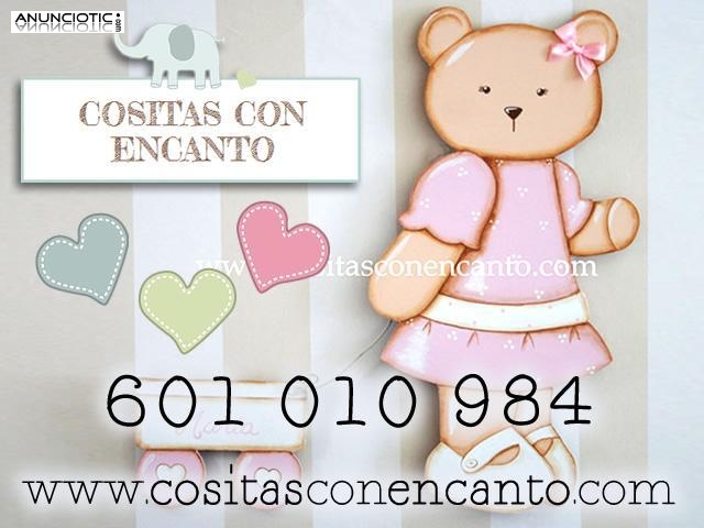 Cuadros infantiles con el nombre del beb&eacute;