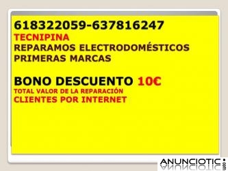 Aver&iacute;a en t&uacute; electrodom&eacute;stico?, lo reparamos con descuento 10�-618322059