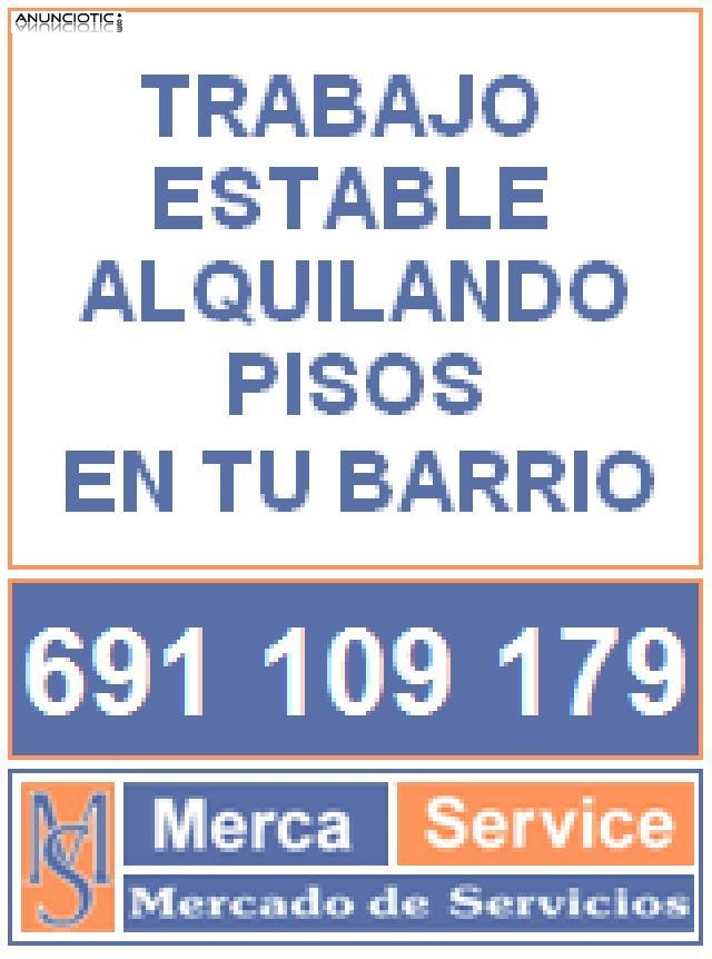 Trabajo aut&oacute;nomo alquiler de pisos