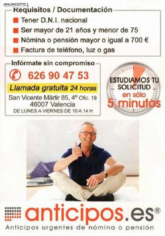 Te anticipamos hasta 500? de tu n&oacute;mina