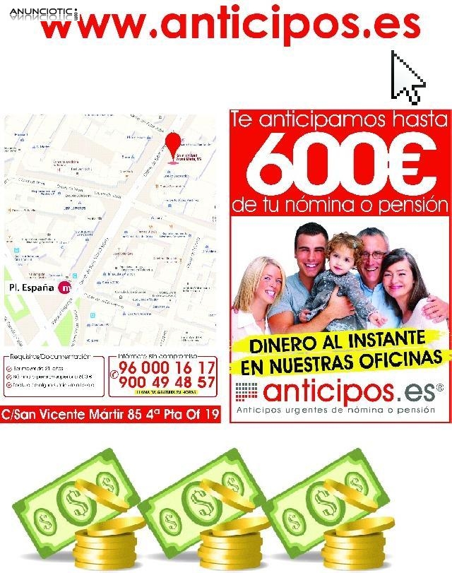 &iquest;nomina te la anticipamos