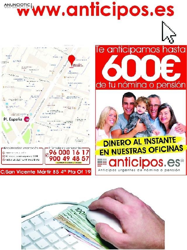 &iquest;necesitas un adelanto 