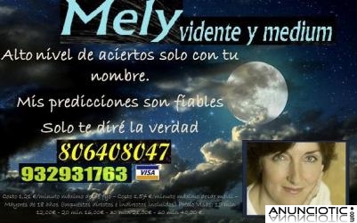 Mely Vidente Medium, solo la verdad, Tarot serio 10min 7�. 932931763