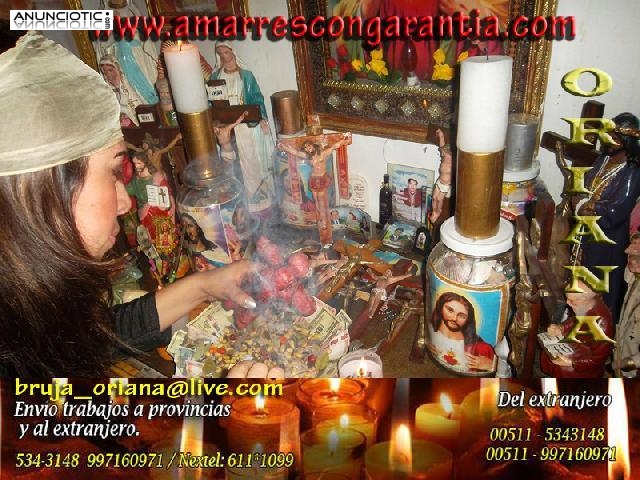 SANTERA ORIANA EXPERTA EN AMARRES ETERNOS  