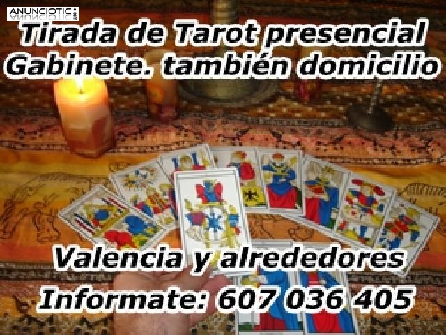  tarot barato super fiable solo presencial en Valencia 607036405