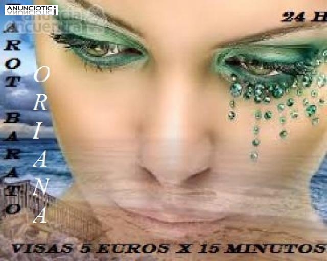 TAROT BARATO ORIANA VISAS 5 EUROS X 15 MINUTOS VIDENTES ESPA&Ntilde;OLAS 24 H